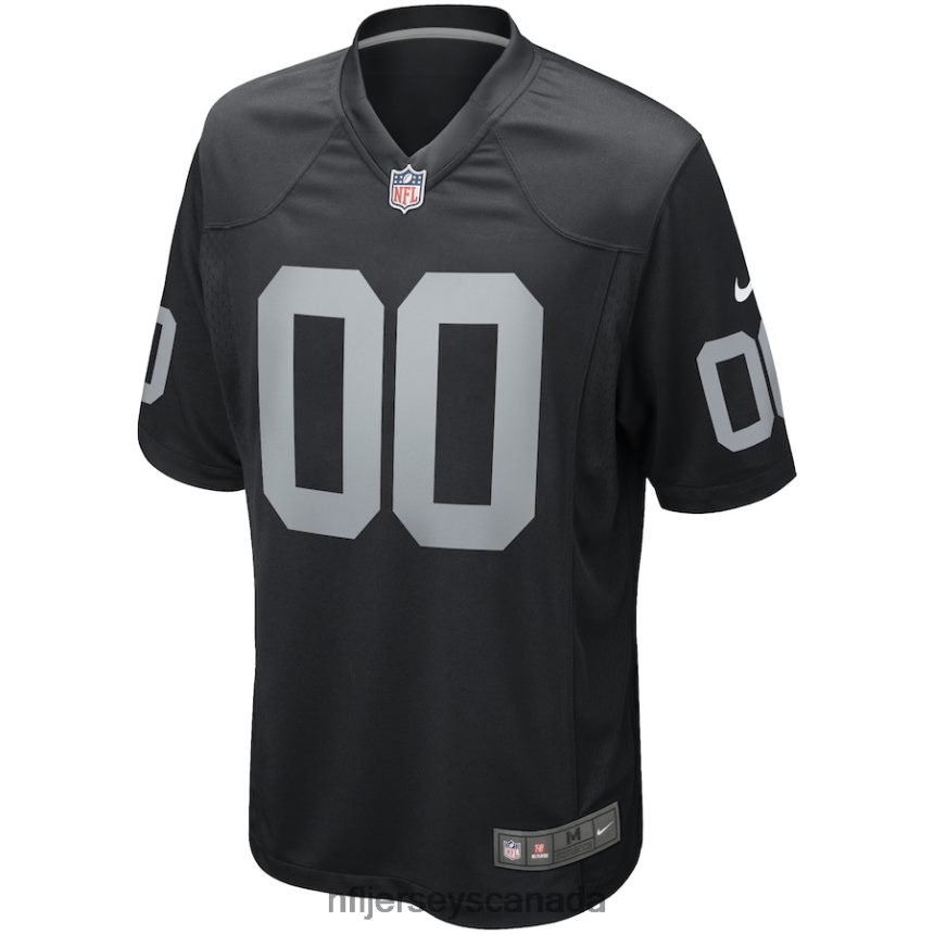 Men Las Vegas Raiders Jim Otto Nike Black Game Retired Player Jersey Clothing NFL TBXFR62441