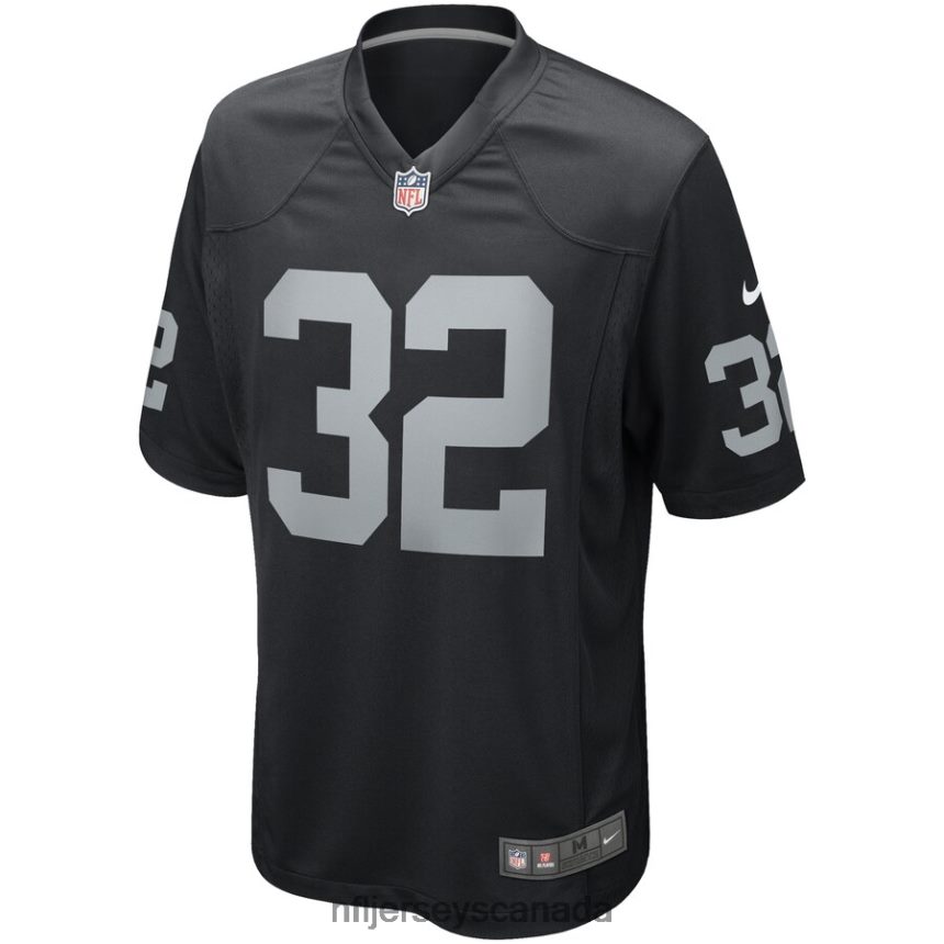 Men Las Vegas Raiders Marcus Allen Nike Black Game Retired Player Jersey Clothing NFL TBXFR6406