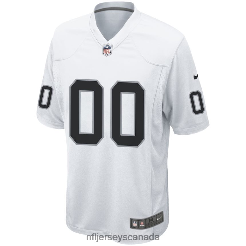 Men Las Vegas Raiders Nike White Custom Game Jersey Clothing NFL TBXFR6280