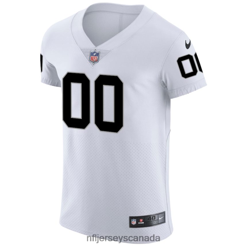 Men Las Vegas Raiders Nike White Vapor Untouchable Custom Elite Jersey Clothing NFL TBXFR6613