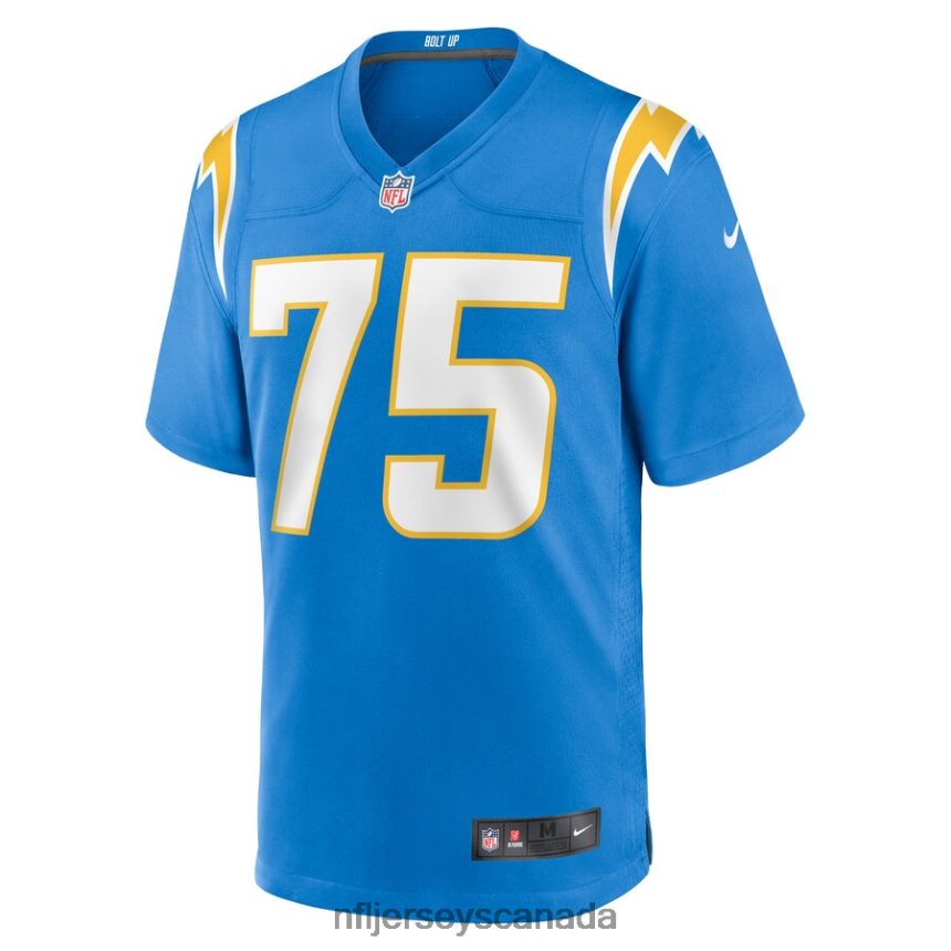 Men Los Angeles Chargers Austen Pleasants Nike Powder Blue Home Game Player Jersey Clothing NFL TBXFR66627