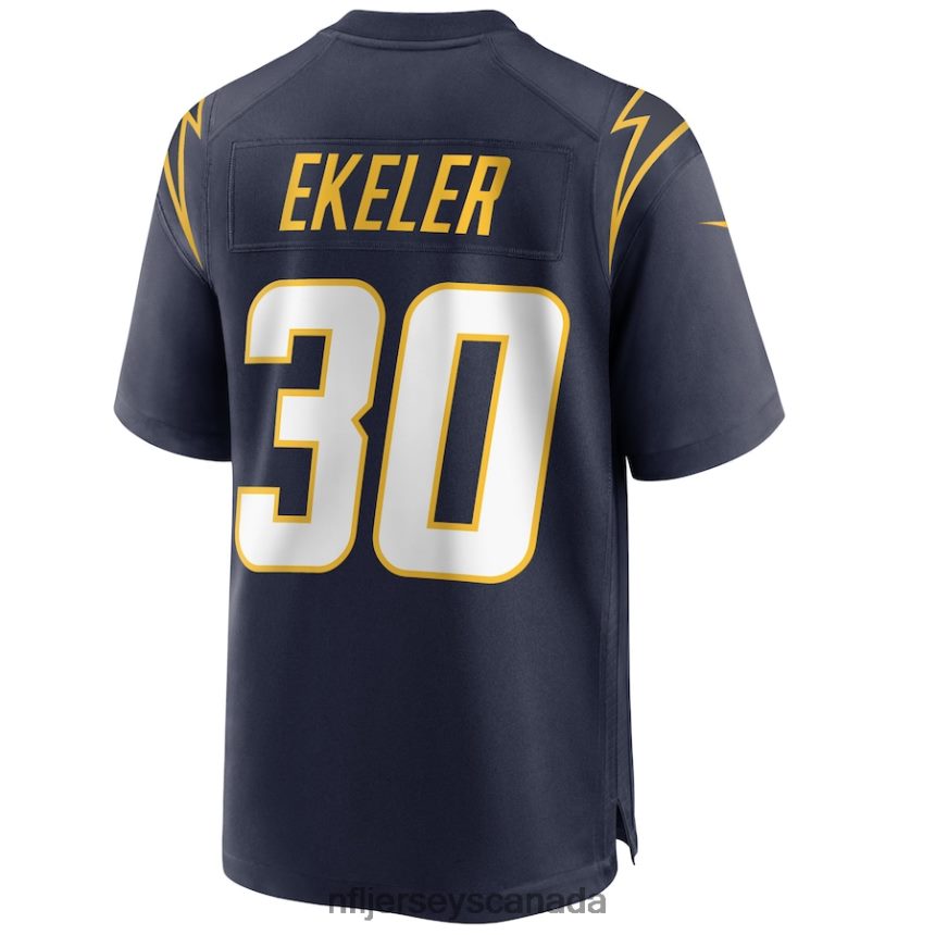 Men Los Angeles Chargers Austin Ekeler Nike Navy Alternate Game Jersey Clothing NFL TBXFR66439