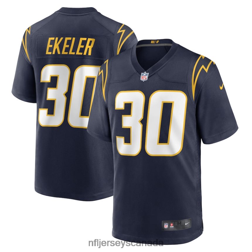 Men Los Angeles Chargers Austin Ekeler Nike Navy Game Jersey Clothing NFL TBXFR61396