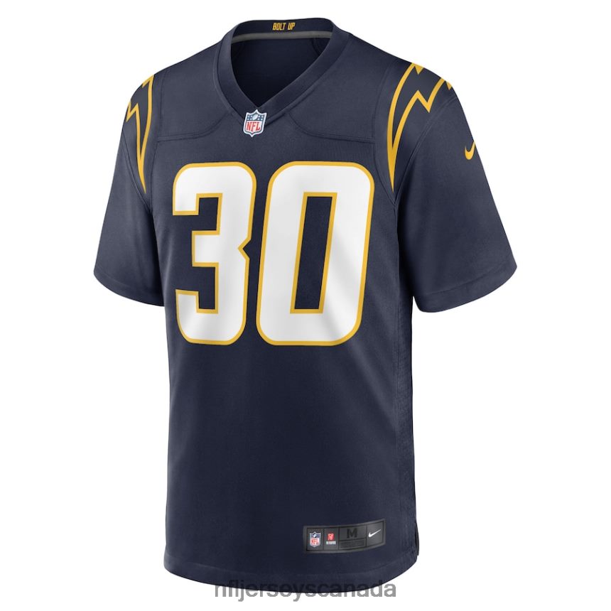 Men Los Angeles Chargers Austin Ekeler Nike Navy Game Jersey Clothing NFL TBXFR61396