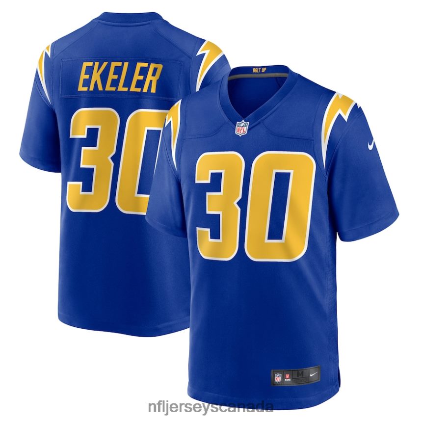 Men Los Angeles Chargers Austin Ekeler Nike Royal Game Jersey Clothing NFL TBXFR61820