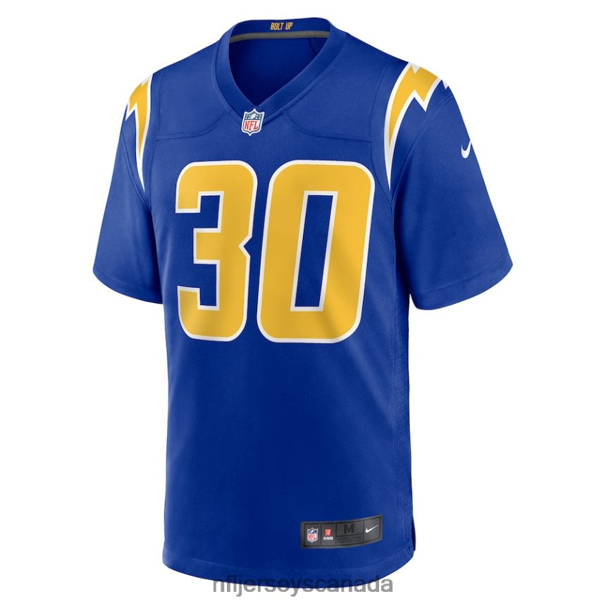 Men Los Angeles Chargers Austin Ekeler Nike Royal Game Jersey Clothing NFL TBXFR61820