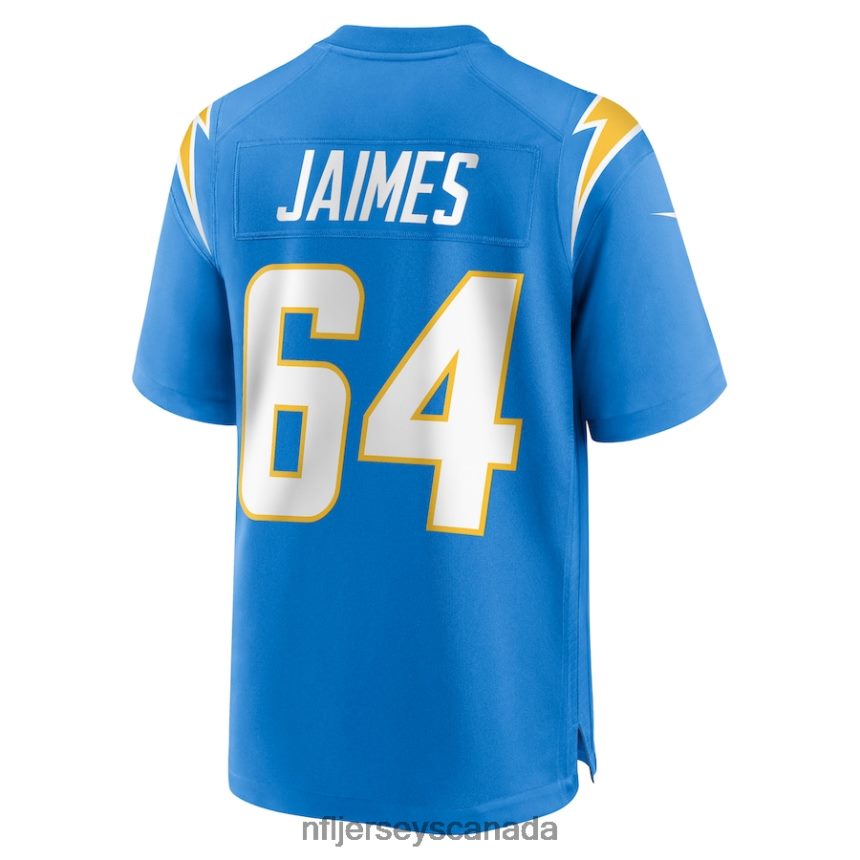 Men Los Angeles Chargers Brenden Jaimes Nike Powder Blue Game Jersey Clothing NFL TBXFR66515