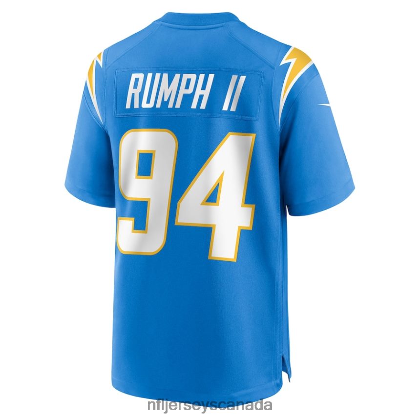 Men Los Angeles Chargers Chris Rumph II Nike Powder Blue Game Jersey Clothing NFL TBXFR64756