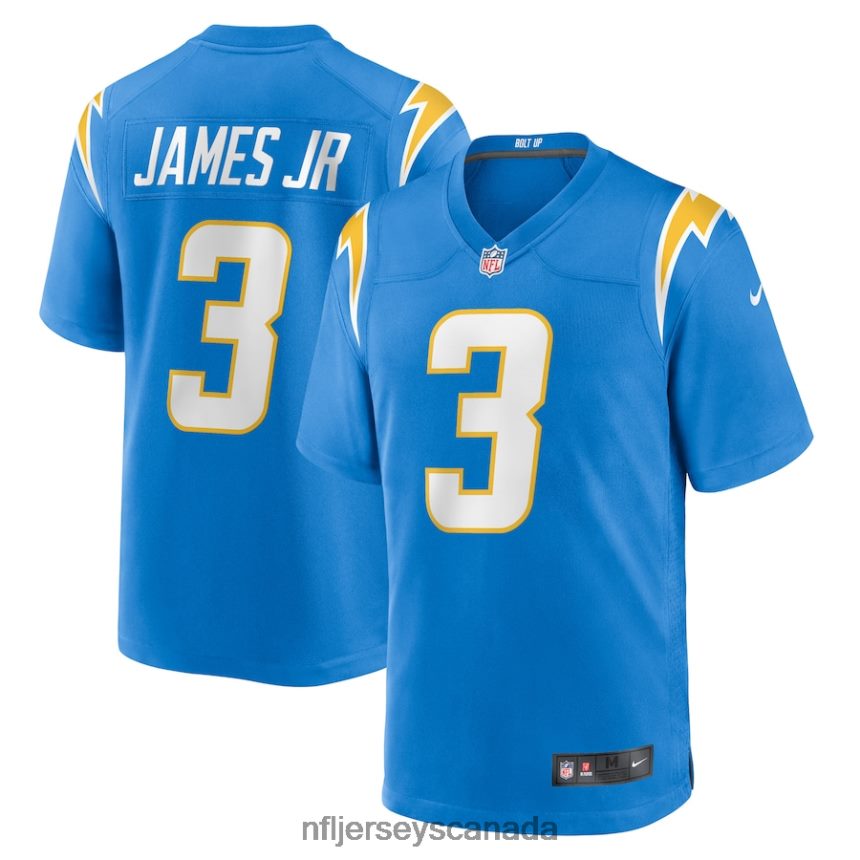 Men Los Angeles Chargers Derwin James Jr Nike Powder Blue Game Jersey Clothing NFL TBXFR6557