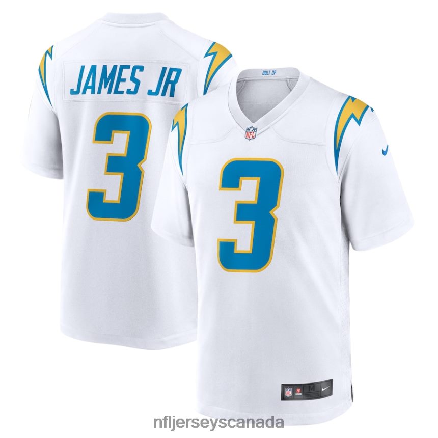 Men Los Angeles Chargers Derwin James Jr Nike White Game Jersey Clothing NFL TBXFR6510