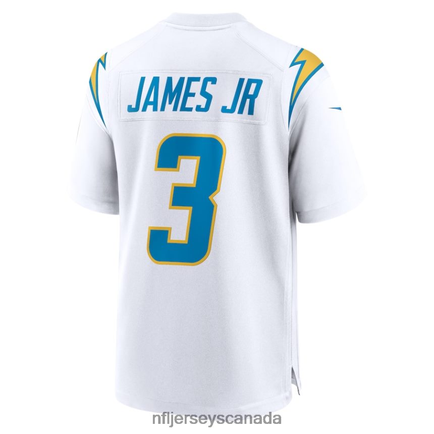 Men Los Angeles Chargers Derwin James Jr Nike White Game Jersey Clothing NFL TBXFR6510