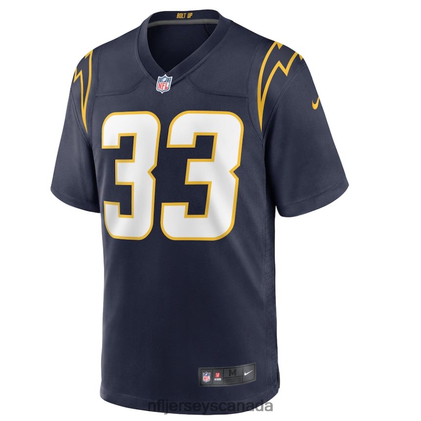 Men Los Angeles Chargers Derwin James Nike Navy Alternate Game Jersey Clothing NFL TBXFR63465