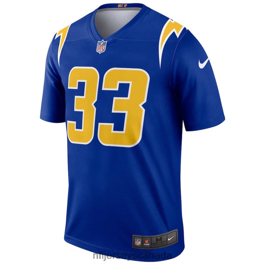 Men Los Angeles Chargers Derwin James Nike Royal 2nd Alternate Legend Jersey Clothing NFL TBXFR62334
