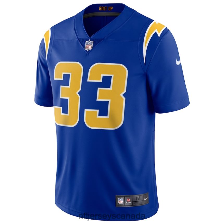 Men Los Angeles Chargers Derwin James Nike Royal 2nd Alternate Vapor Limited Jersey Clothing NFL TBXFR62912