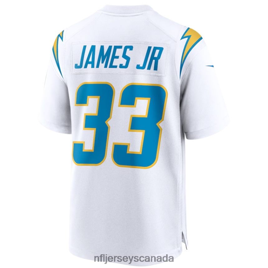 Men Los Angeles Chargers Derwin James Nike White Game Jersey Clothing NFL TBXFR63631