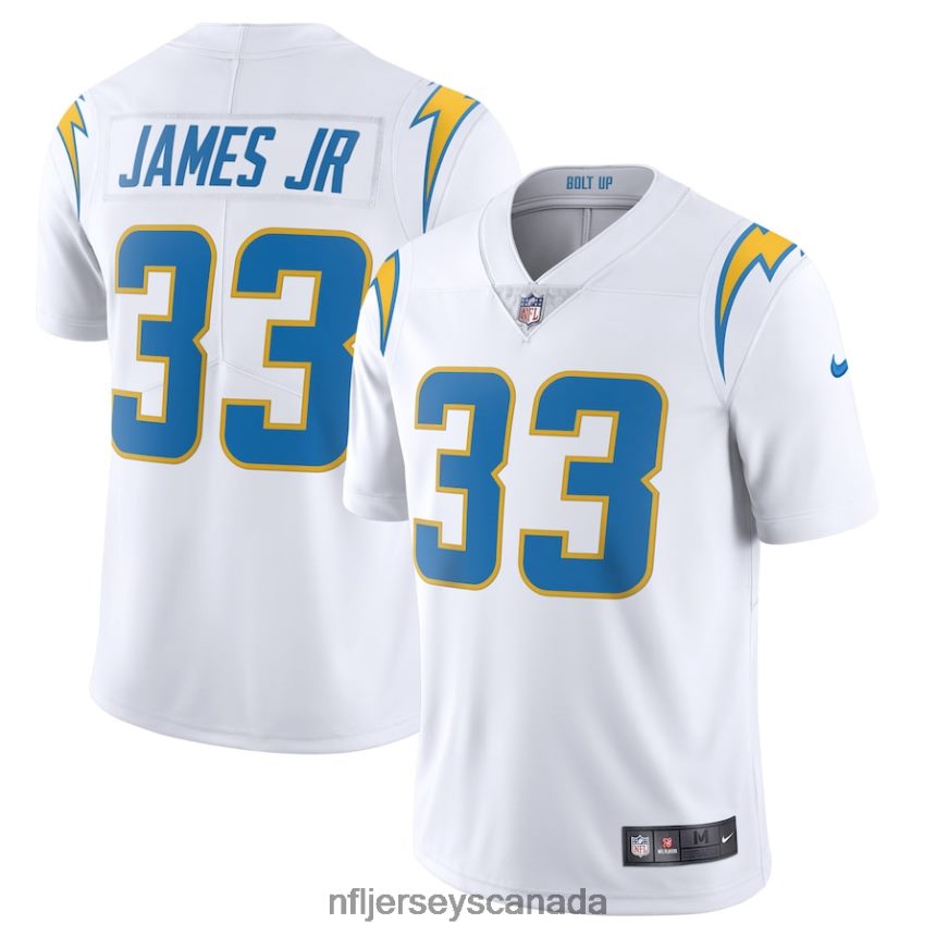 Men Los Angeles Chargers Derwin James Nike White Vapor Limited Jersey Clothing NFL TBXFR63904