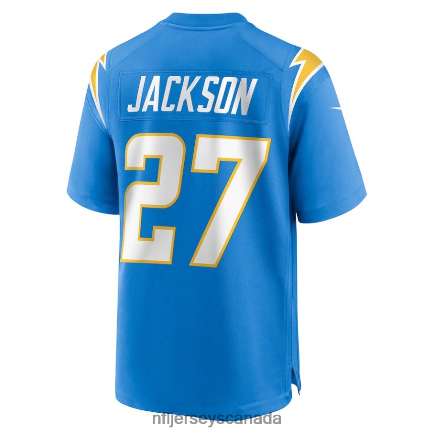 Men Los Angeles Chargers JC Jackson Nike Powder Blue Game Jersey Clothing NFL TBXFR63084