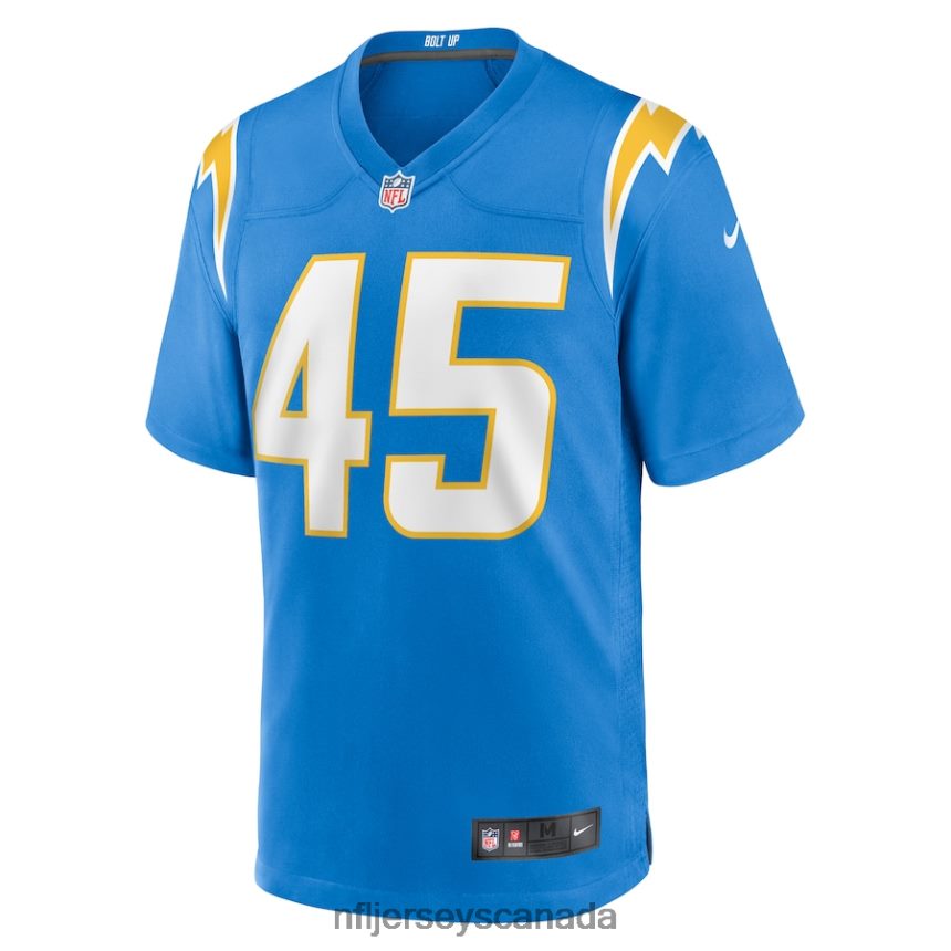 Men Los Angeles Chargers Jeremiah Attaochu Nike Powder Blue Home Game Player Jersey Clothing NFL TBXFR63377