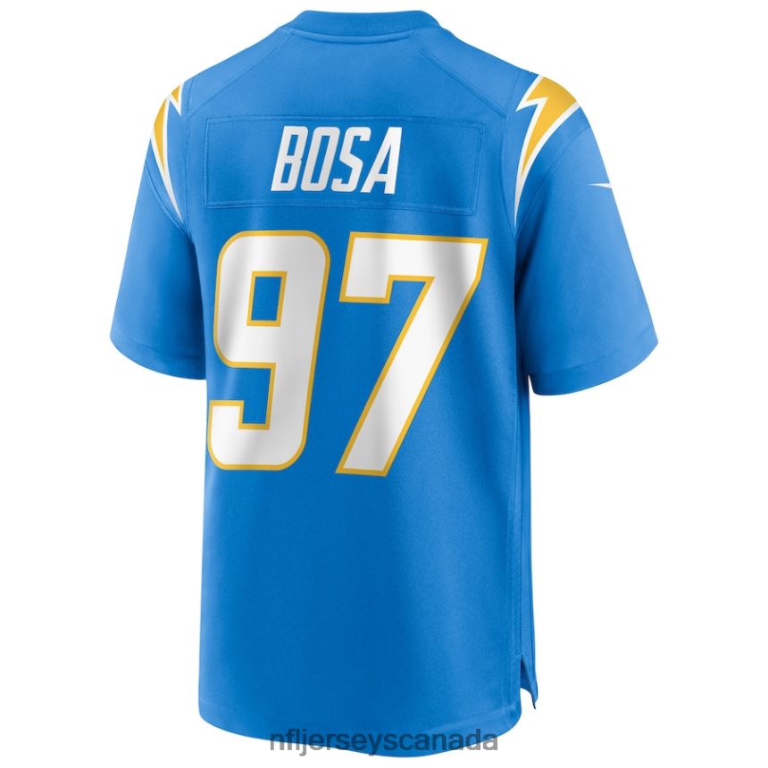 Men Los Angeles Chargers Joey Bosa Nike Powder Blue Game Player Jersey Clothing NFL TBXFR61402