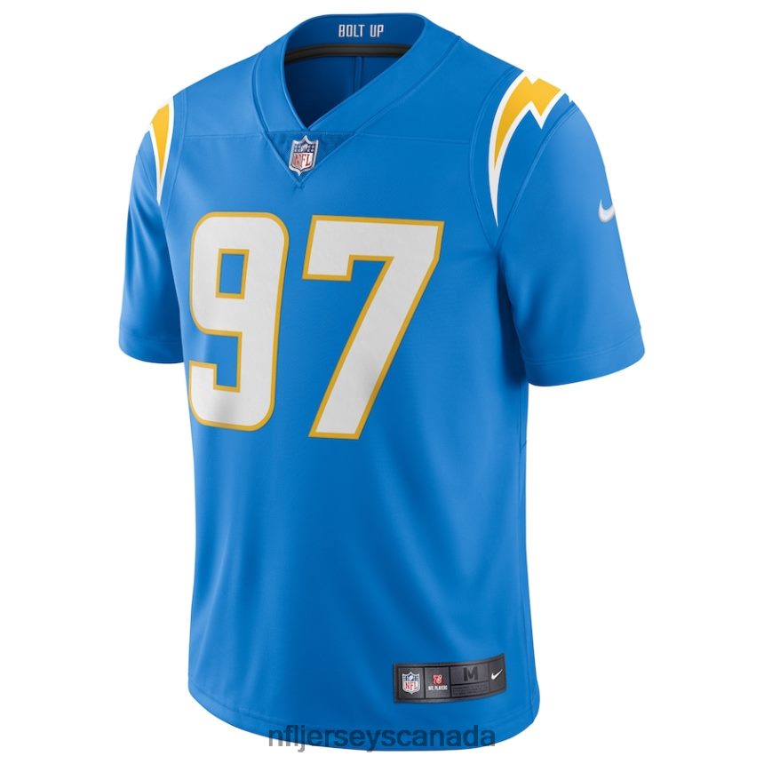 Men Los Angeles Chargers Joey Bosa Nike Powder Blue Vapor Limited Jersey Clothing NFL TBXFR63060