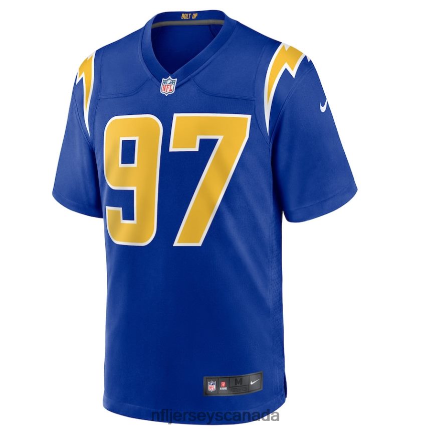 Men Los Angeles Chargers Joey Bosa Nike Royal 2nd Alternate Game Jersey Clothing NFL TBXFR67015