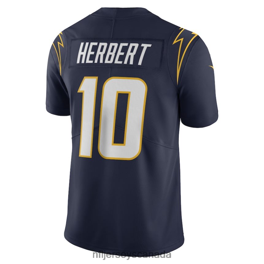 Men Los Angeles Chargers Justin Herbert Nike Navy Vapor Limited Jersey Clothing NFL TBXFR6148