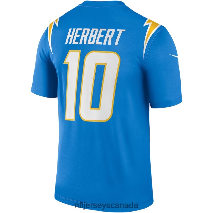 Men Los Angeles Chargers Justin Herbert Nike Powder Blue Legend Jersey Clothing NFL TBXFR6726