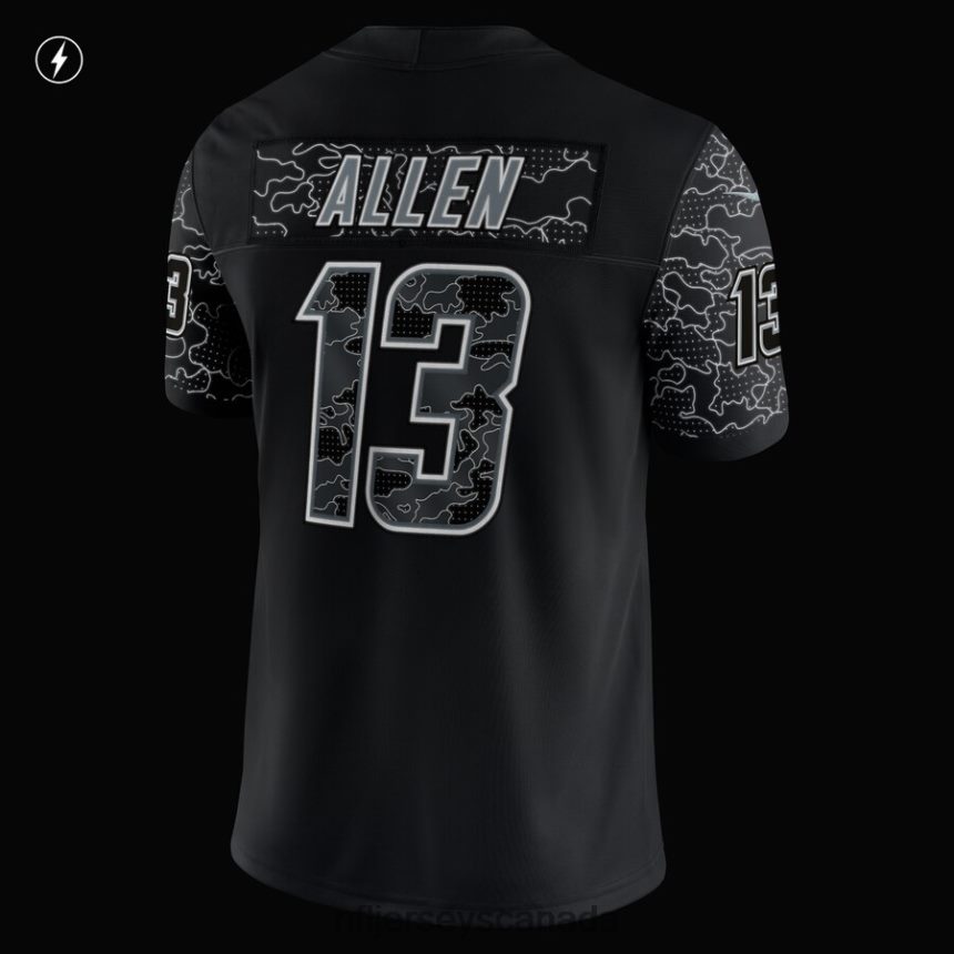Men Los Angeles Chargers Keenan Allen Nike Black RFLCTV Limited Jersey Clothing NFL TBXFR62485