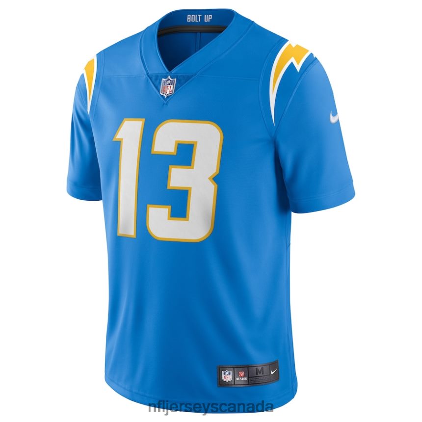 Men Los Angeles Chargers Keenan Allen Nike Powder Blue Vapor Limited Jersey Clothing NFL TBXFR61302