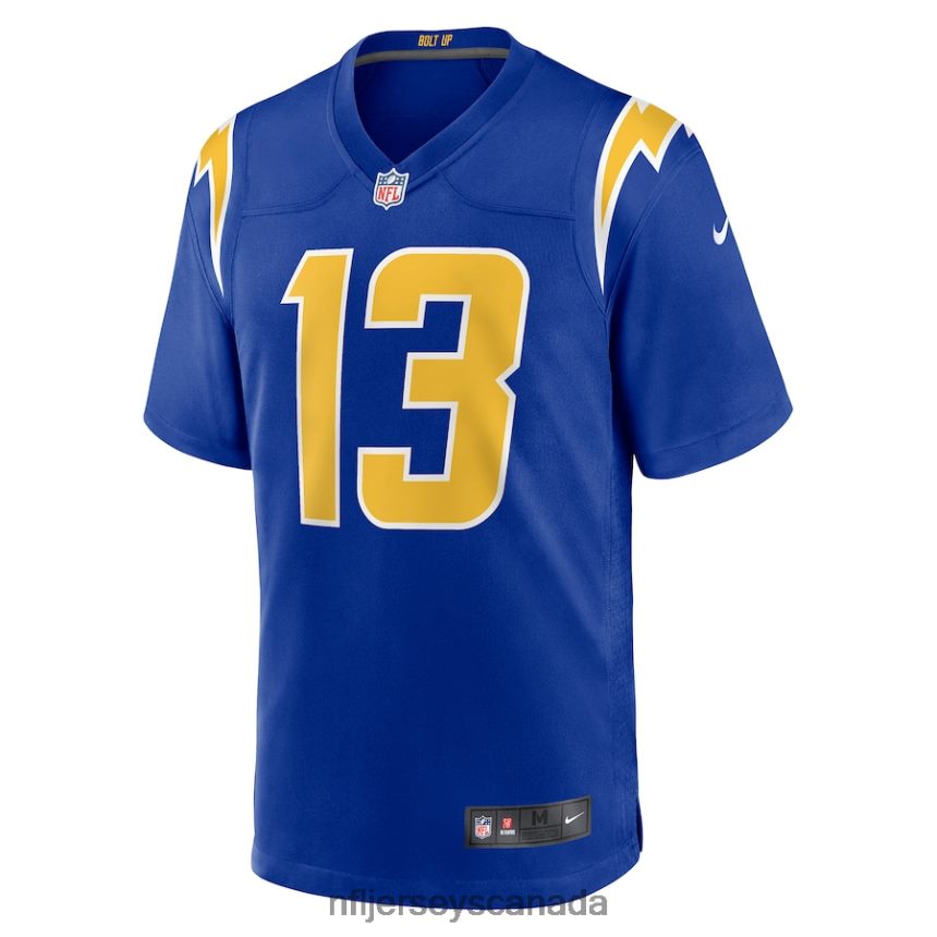 Men Los Angeles Chargers Keenan Allen Nike Royal Game Jersey Clothing NFL TBXFR62127