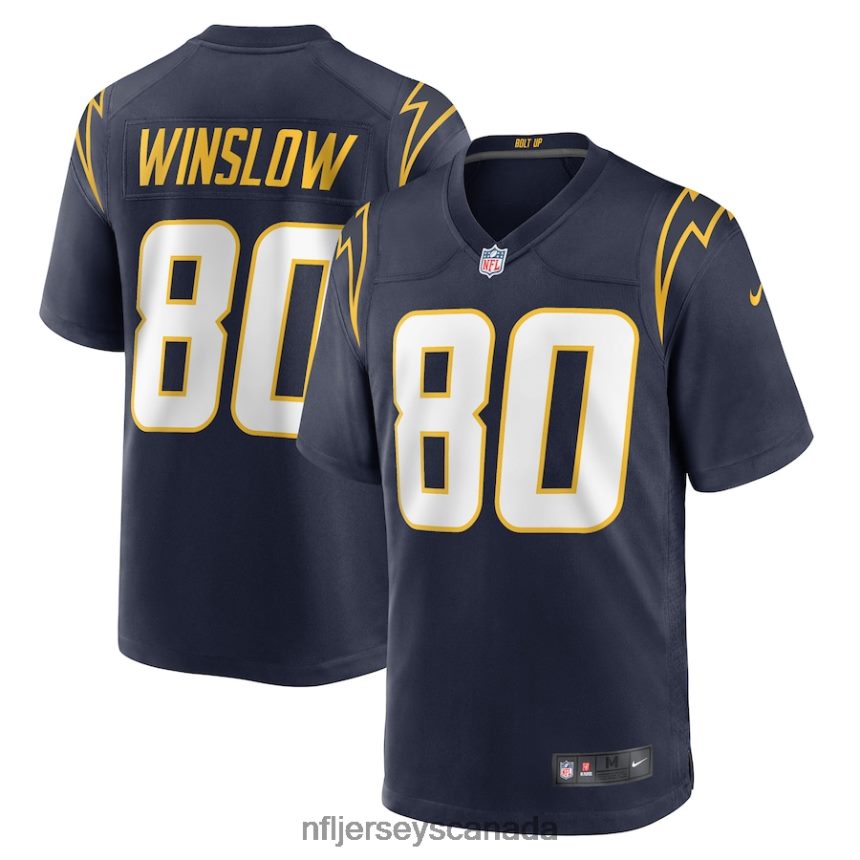Men Los Angeles Chargers Kellen Winslow Nike Navy Retired Player Jersey Clothing NFL TBXFR63373