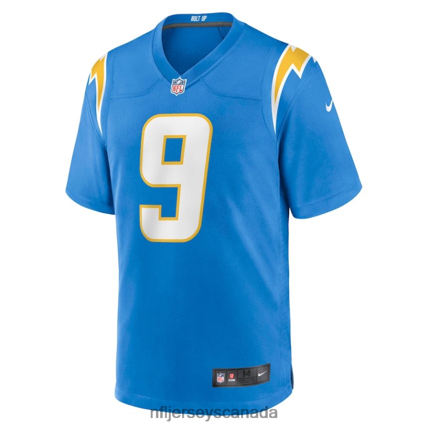 Men Los Angeles Chargers Kenneth Murray Jr Nike Powder Blue Game Jersey Clothing NFL TBXFR64068