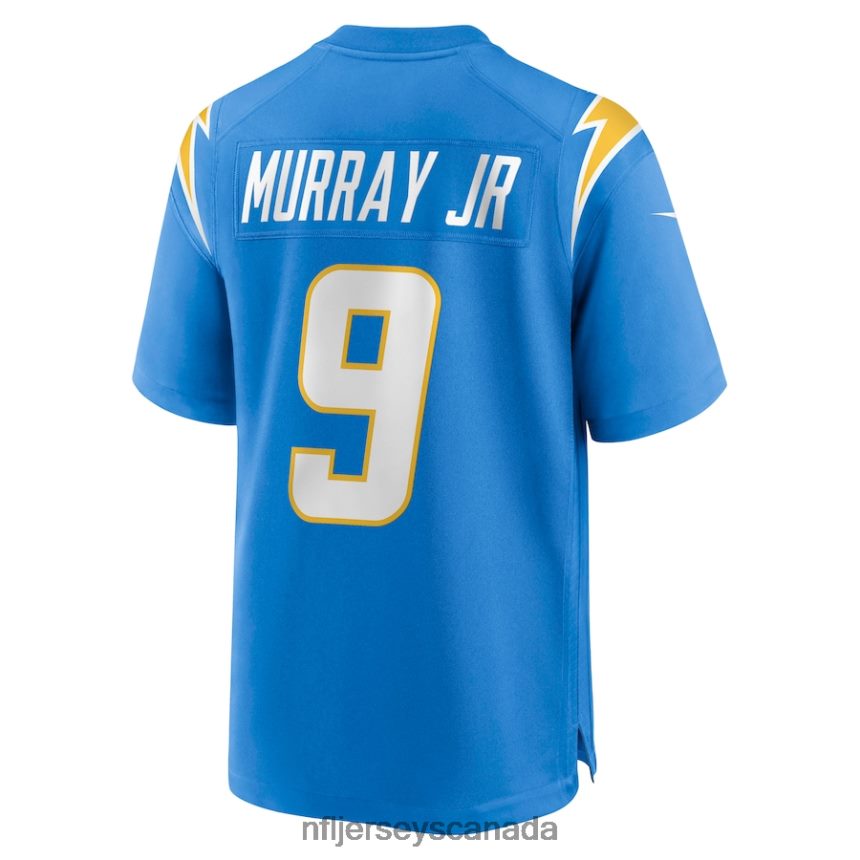 Men Los Angeles Chargers Kenneth Murray Jr Nike Powder Blue Game Jersey Clothing NFL TBXFR64068