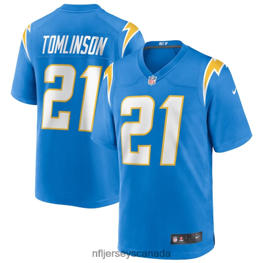 Men Los Angeles Chargers LaDainian Tomlinson Nike Powder Blue Game Retired Player Jersey Clothing NFL TBXFR6500