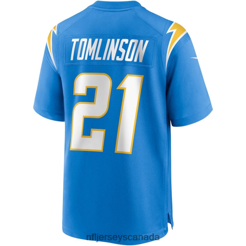 Men Los Angeles Chargers LaDainian Tomlinson Nike Powder Blue Game Retired Player Jersey Clothing NFL TBXFR6500