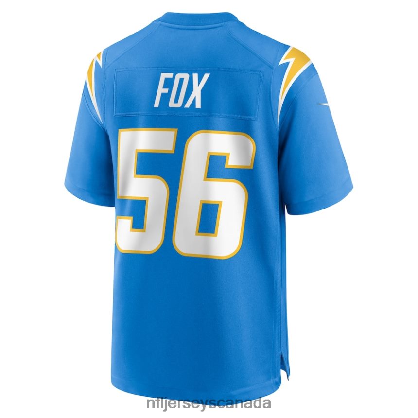 Men Los Angeles Chargers Morgan Fox Nike Powder Blue Player Game Jersey Clothing NFL TBXFR64771