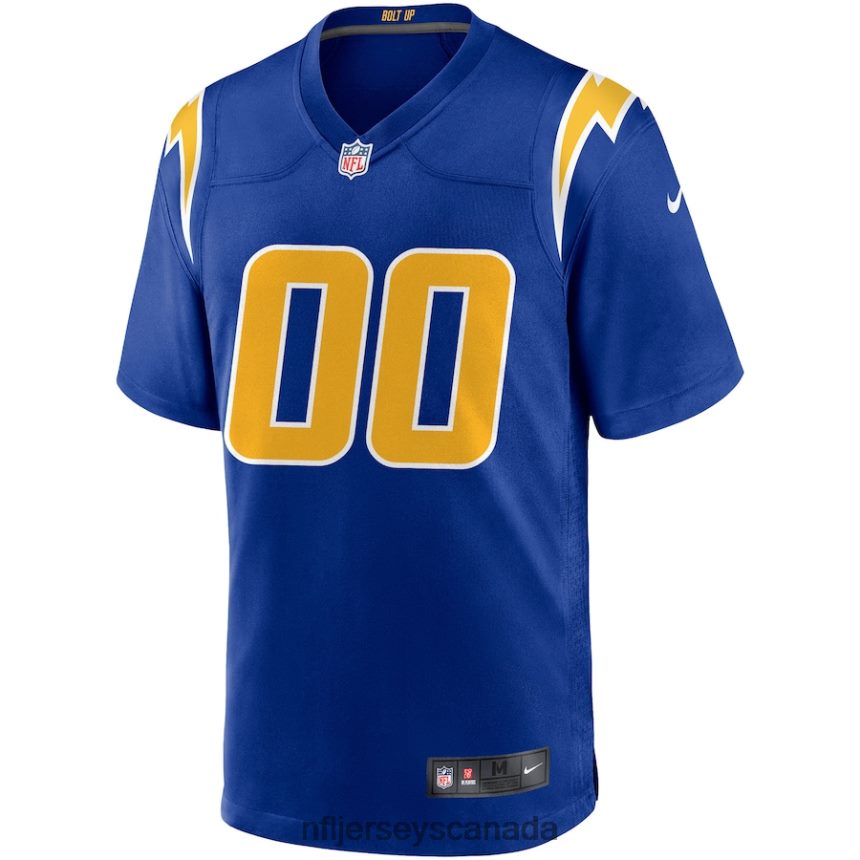 Men Los Angeles Chargers Nike Royal Alternate Custom Game Jersey Clothing NFL TBXFR61204