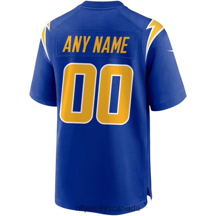Men Los Angeles Chargers Nike Royal Alternate Custom Game Jersey Clothing NFL TBXFR61204