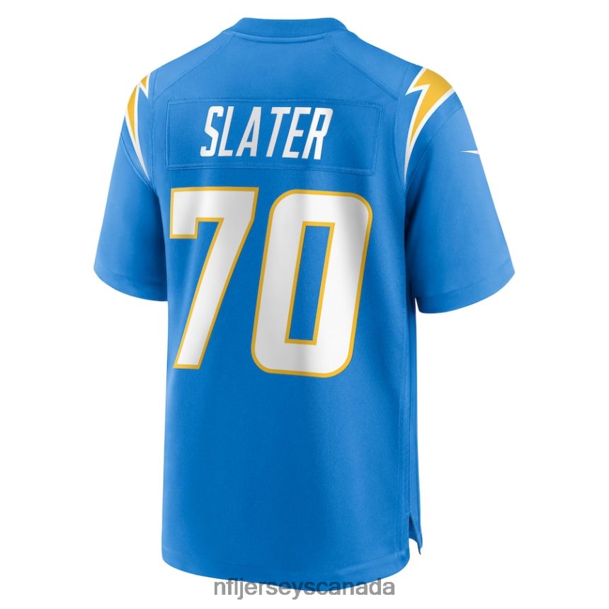 Men Los Angeles Chargers Rashawn Slater Nike Powder Blue Game Jersey Clothing NFL TBXFR63228
