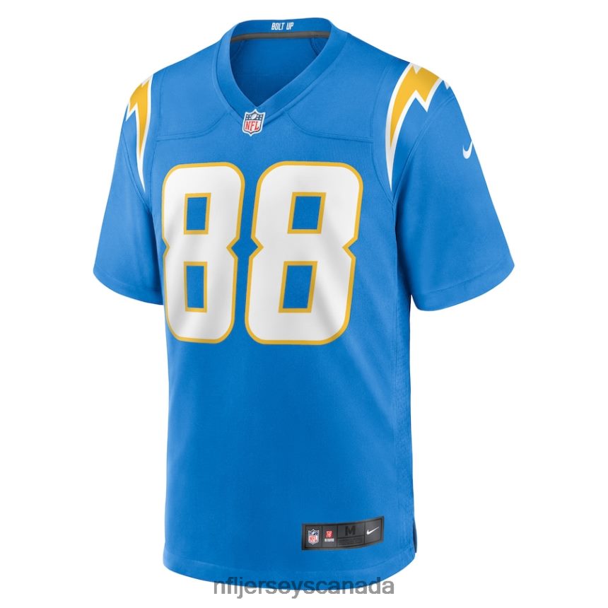 Men Los Angeles Chargers Tre McKitty Nike Powder Blue Game Jersey Clothing NFL TBXFR64070