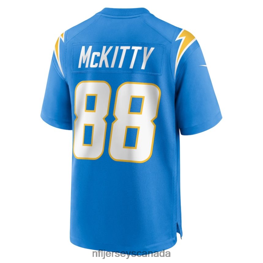 Men Los Angeles Chargers Tre McKitty Nike Powder Blue Game Jersey Clothing NFL TBXFR64070