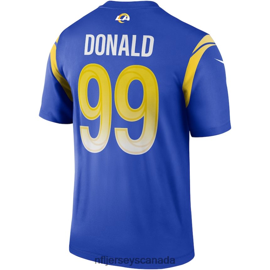 Men Los Angeles Rams Aaron Donald Nike Royal Legend Jersey Clothing NFL TBXFR62478
