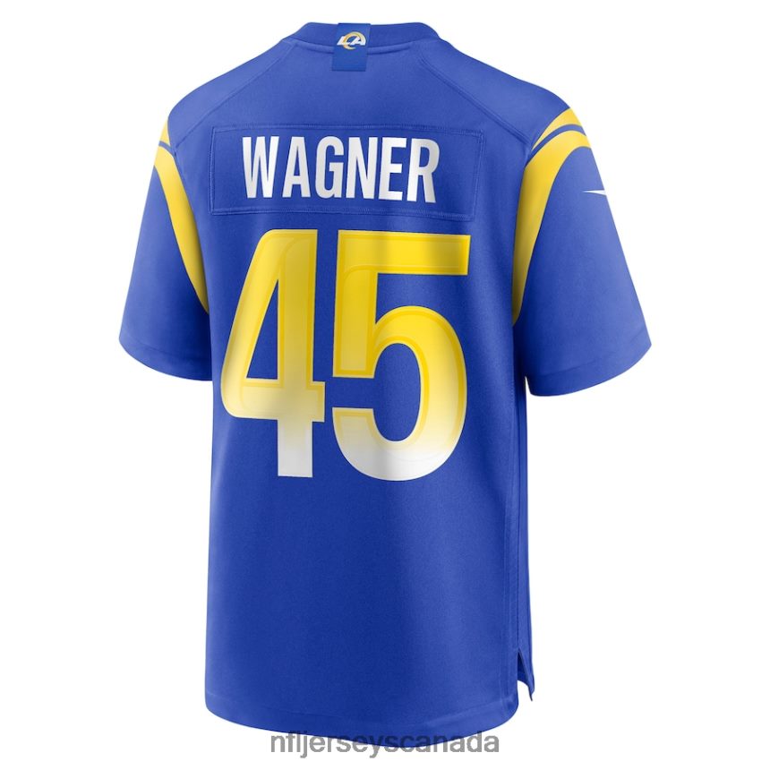 Men Los Angeles Rams Bobby Wagner Nike Royal Game Jersey Clothing NFL TBXFR6666