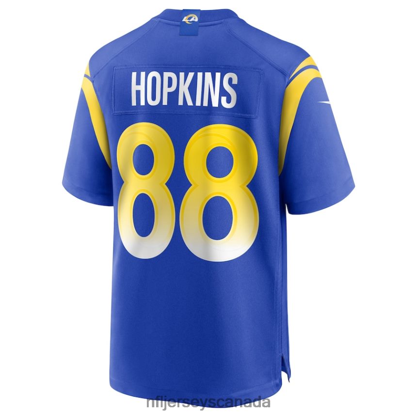 Men Los Angeles Rams Brycen Hopkins Nike Royal Game Jersey Clothing NFL TBXFR64620