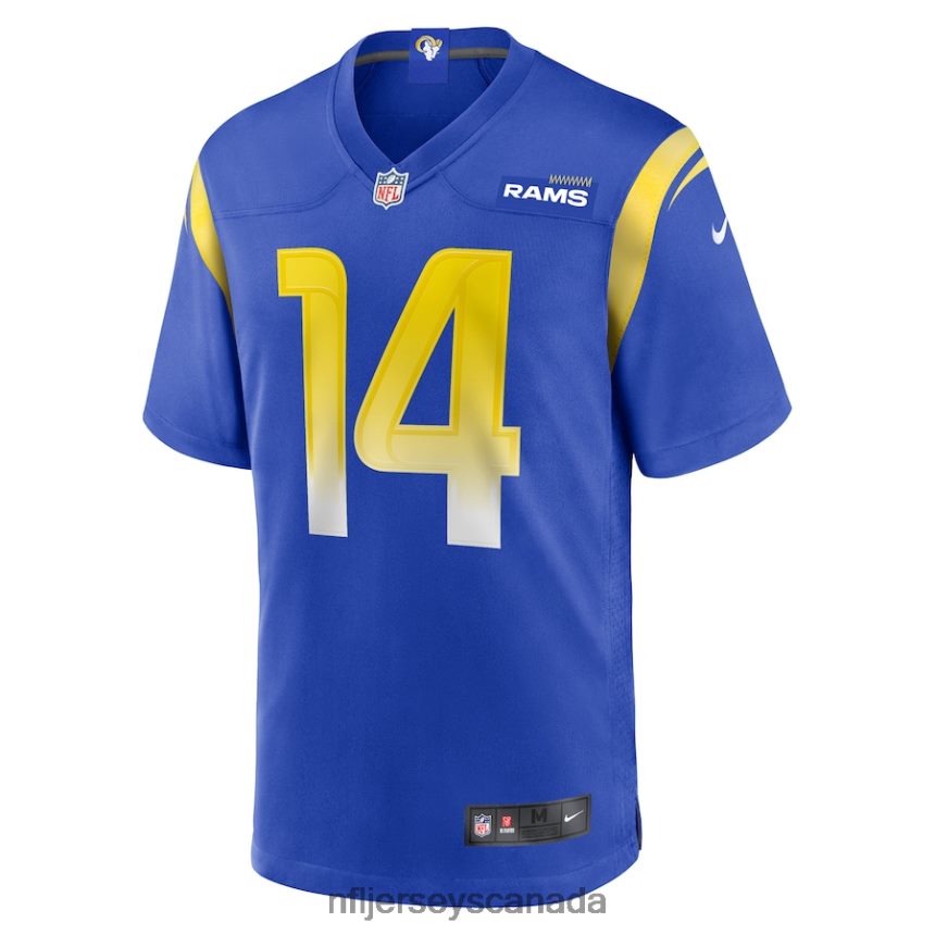 Men Los Angeles Rams Cobie Durant Nike Royal Game Player Jersey Clothing NFL TBXFR64071