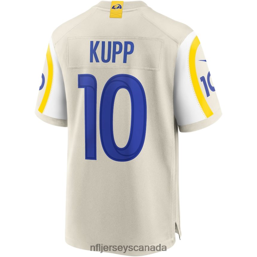 Men Los Angeles Rams Cooper Kupp Nike Bone Game Jersey Clothing NFL TBXFR6443