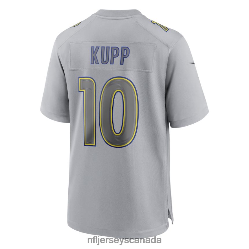 Men Los Angeles Rams Cooper Kupp Nike Gray Atmosphere Fashion Game Jersey Clothing NFL TBXFR63626