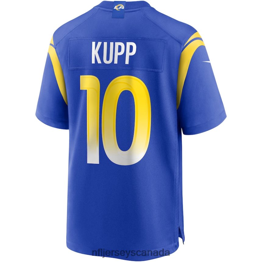 Men Los Angeles Rams Cooper Kupp Nike Royal Game Player Jersey Clothing NFL TBXFR66595