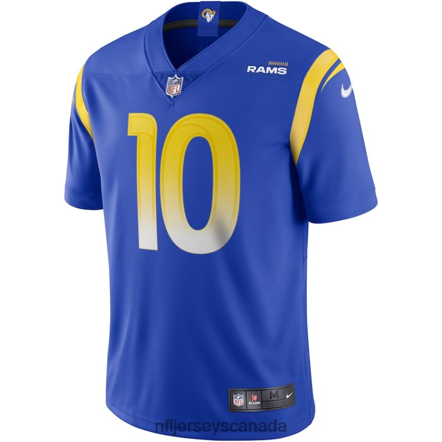 Men Los Angeles Rams Cooper Kupp Nike Royal Vapor Limited Jersey Clothing NFL TBXFR6881