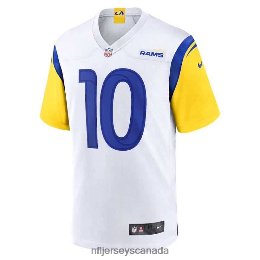 Men Los Angeles Rams Cooper Kupp Nike White Alternate Player Game Jersey Clothing NFL TBXFR63111